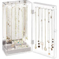 Clear Acrylic Hanging Necklace Organizer Case