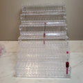 Clear Acrylic Six-Tier Stepped Display Stand