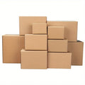 Brown Corrugated Cardboard Boxes in Assorted Sizes
